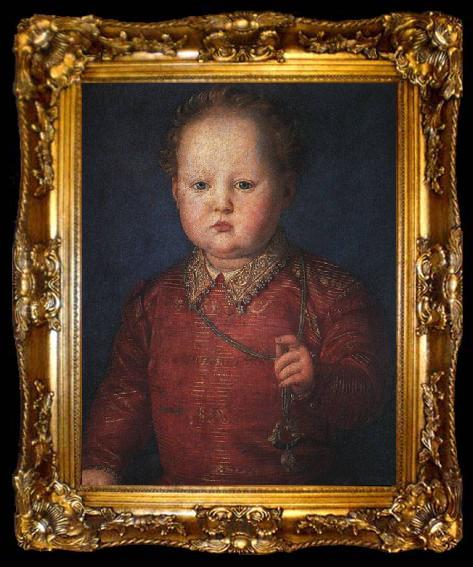 framed  BRONZINO, Agnolo Don Garcia de  Medici, ta009-2